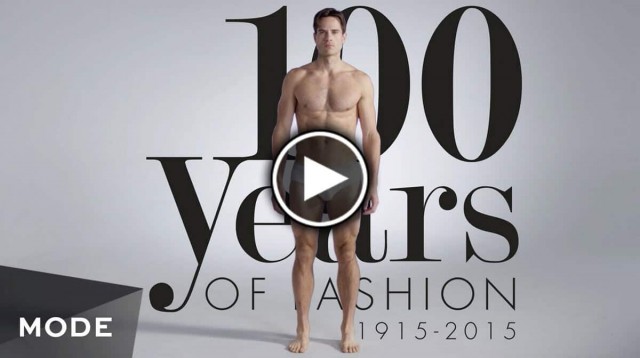 100 лет мужской моды всего за 3 минуты