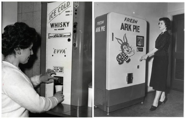 Самые необычные торговые автоматы прошлого века