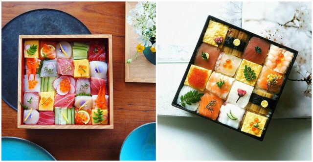 Новый тренд “мозаические суши”: больше, чем просто еда