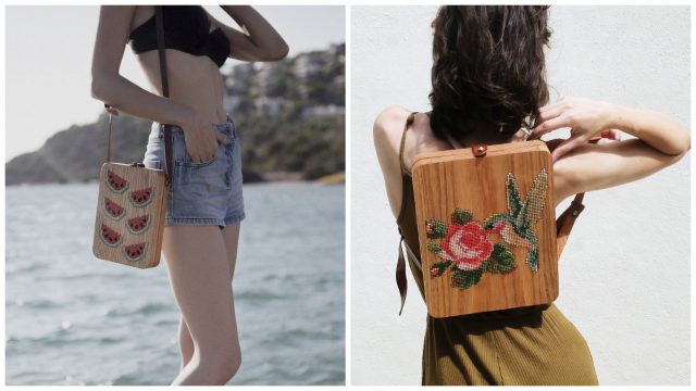Деревянные женские сумки ручной работы стали новым модным трендом