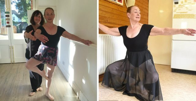 В 71 год у Дорин сбылась детская мечта. Она стала балериной!