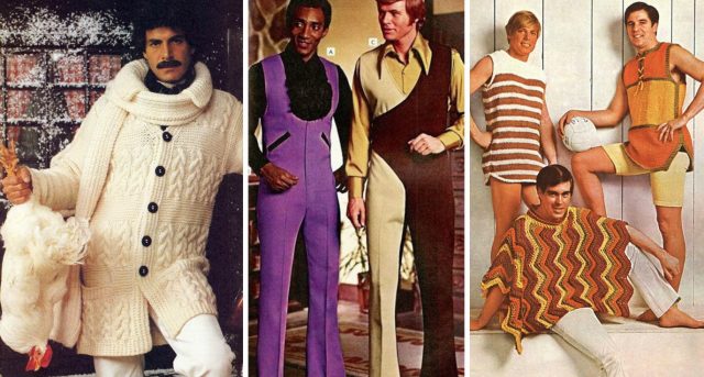 Мужская мода 70-х: спасибо, что тебя больше нет :)