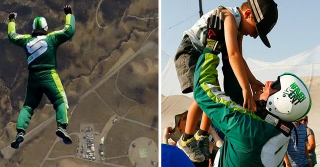 Американец прыгнул без парашюта с высоты 7600 метров. Потрясающий трюк!