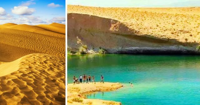 В пустыне Туниса за ночь возникло озеро. Глубина 18 метров – сюрприз природы!