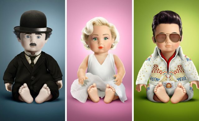 Куклы-знаменитости в проекте “Idollz”. А кого бы ты выбрал в детстве?