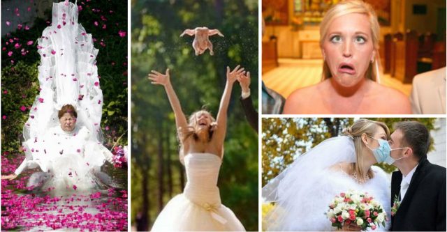 Когда свадьба в шоке: 20 типов безбашенных невест. Найди свою подругу! ;)