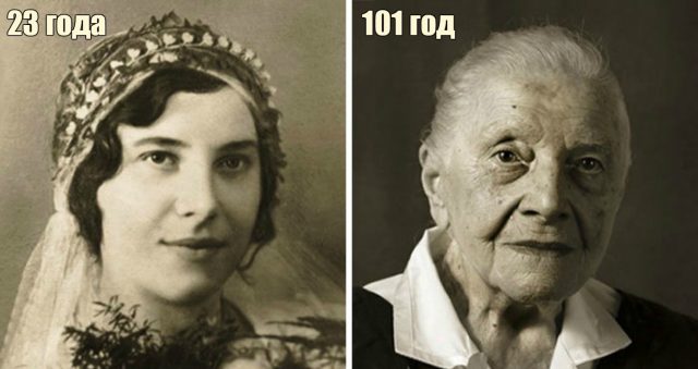 “Лица века”: какими были люди в молодости и какими стали… в возрасте более 100 лет!!!