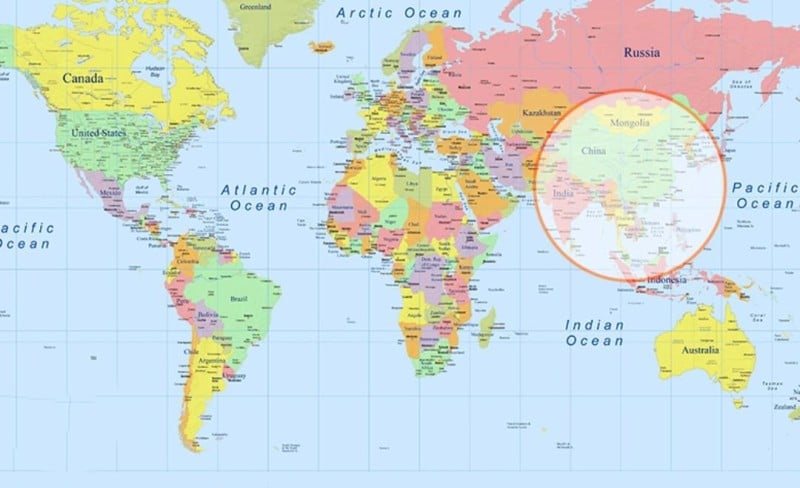 Карта бюстгальтеров мира?! 17 самых интересных карт, которые не покажут на уроках географии! :) рис 10