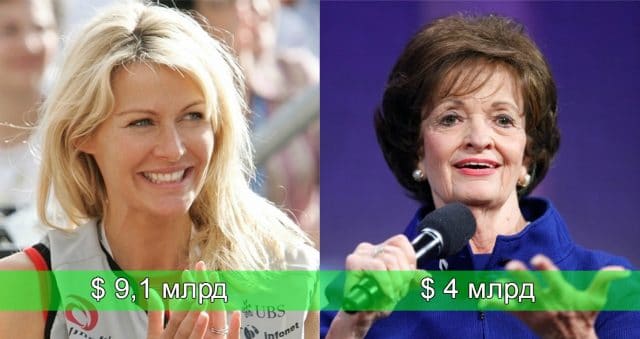 Умные и независимые! 9 самых богатых женщин мира, которые дадут фору любому мужчине!