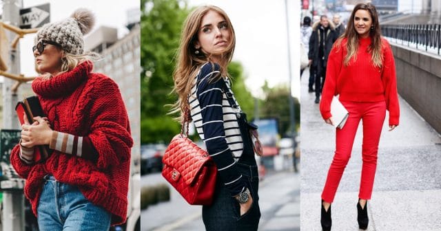 Как носить красный цвет и выглядеть стильно? 3 интересных способа!