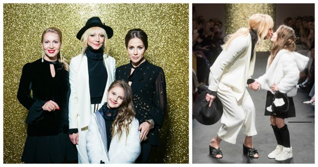10+ знаменитостей на модном шоу, изюминкой которого стало дефиле Кристины Орбакайте с дочерью!