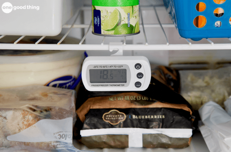 Термометр в холодильнике