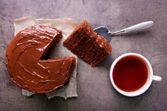 шоколадный торт, десерт
