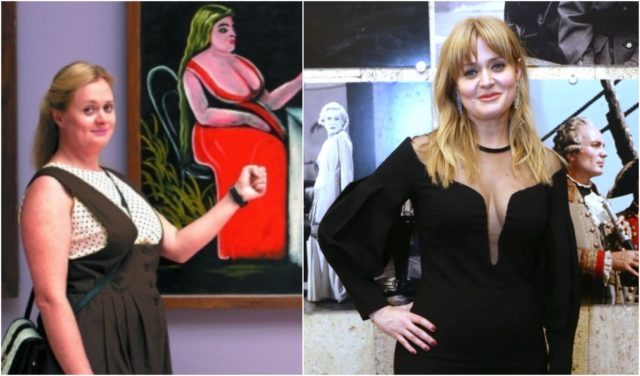 Анна Михалкова до и после похудения