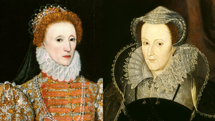 Елизавета и Мария Стюарт (слева направо)