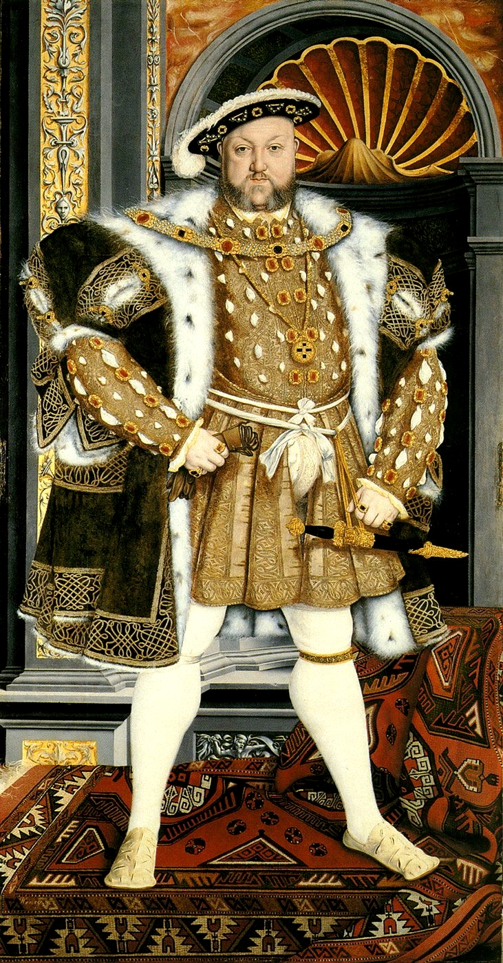 Король Англии Генрих VIII - репродукция картины