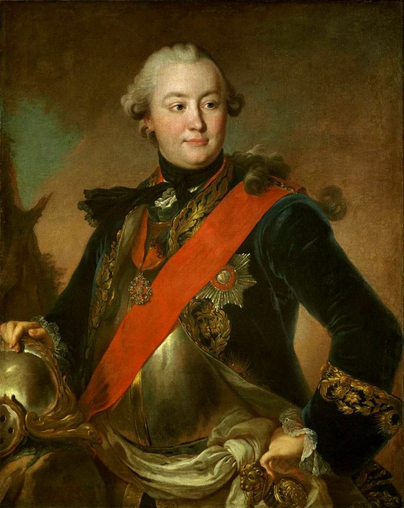 граф Орлов - прижизненный портрет