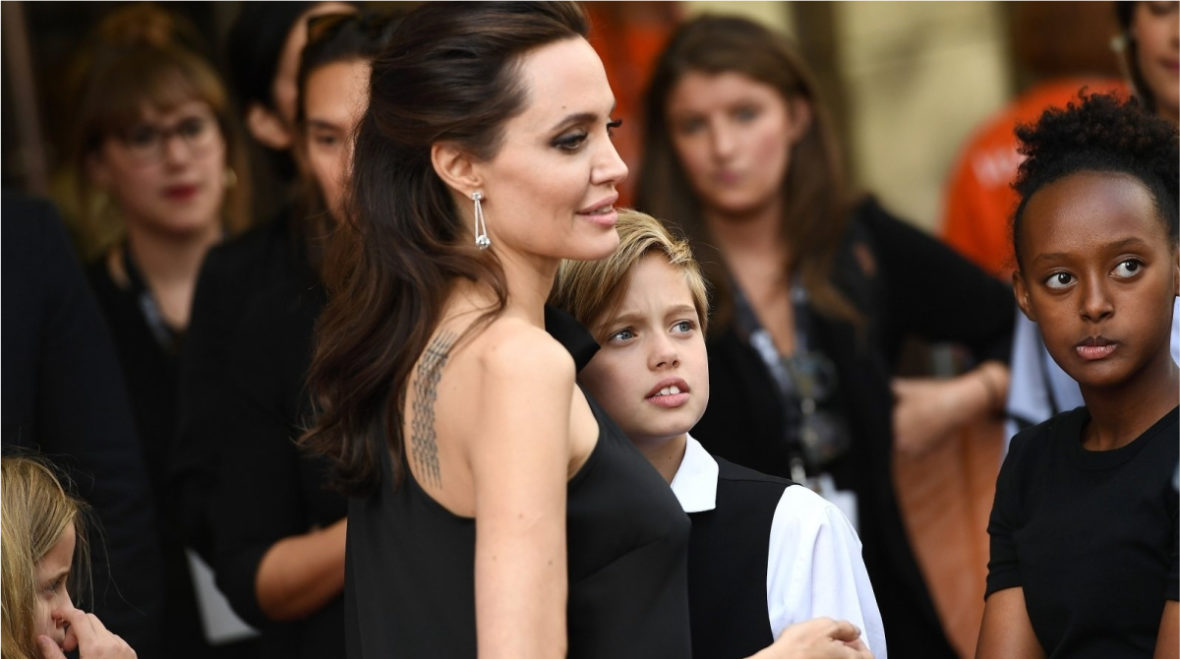 Анджелина Джоли И Ее Семья Фото